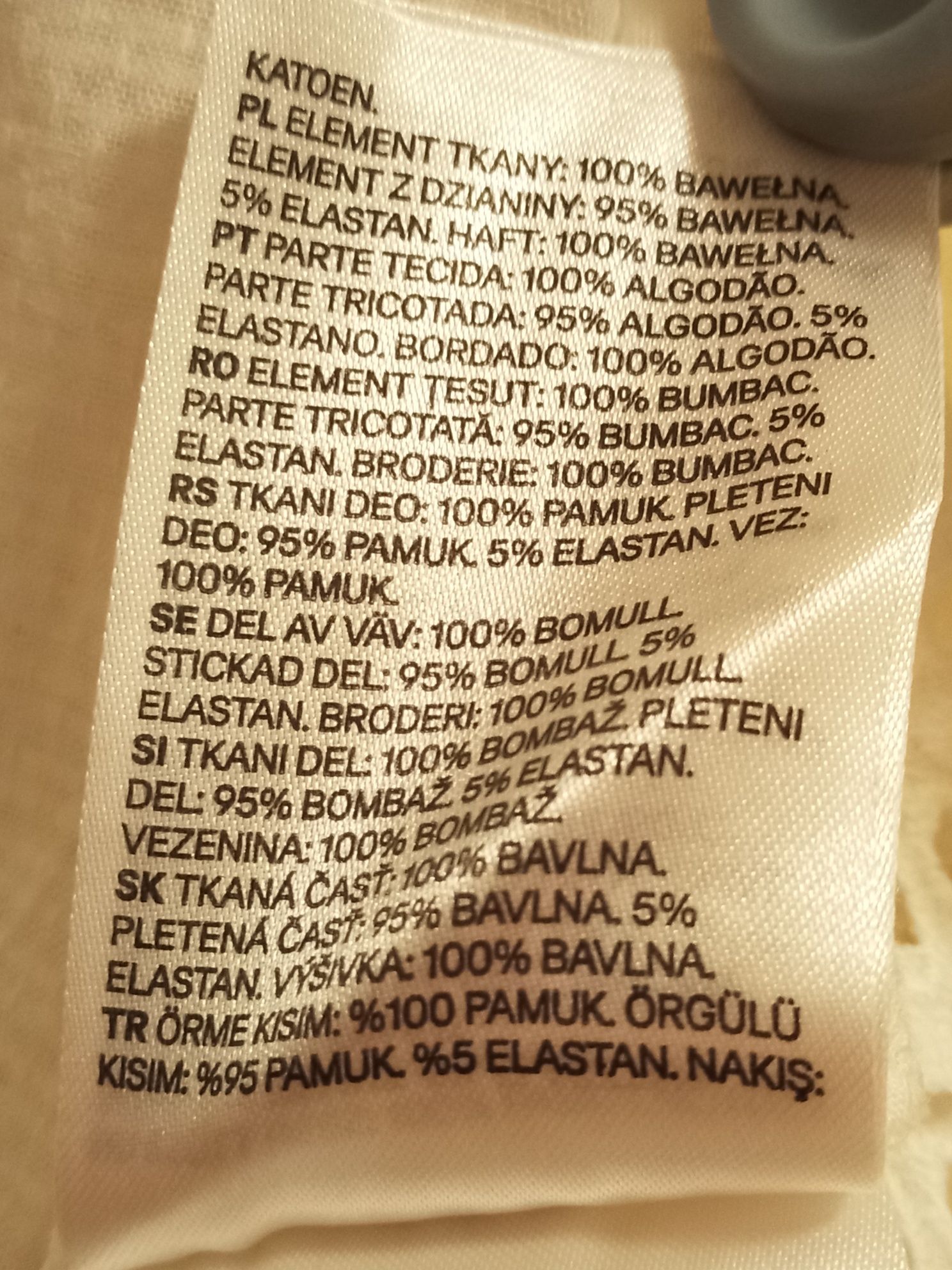 Rochita cu broderie și cu chilot- H&M- pentru 6 luni(68 cm)