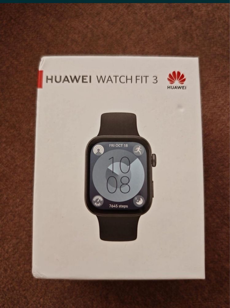 Smartwatch Huawei Watch Fit 3 Black