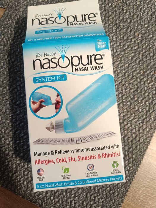 Комплект за носни промивки Nasopure