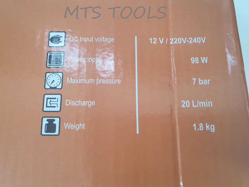 Compresor auto 12V 220V