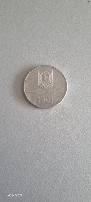 Moneda 5000 (cinci mii) lei 2002, Veche