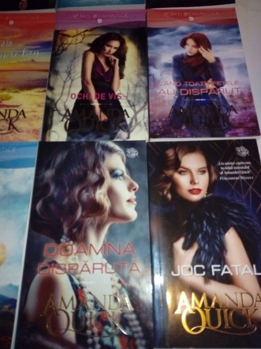 Carti romanticeAMANDA QUICK  33 volume noi noute colectie