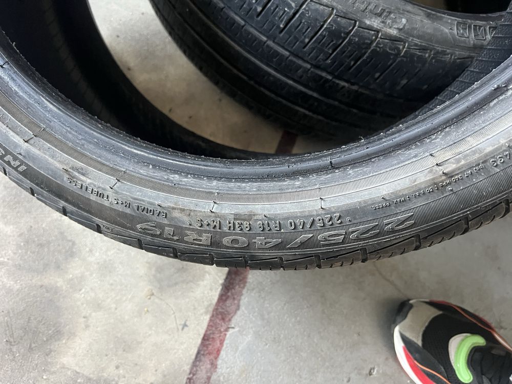 225 40 19 pirelli p7 all season 2 броя