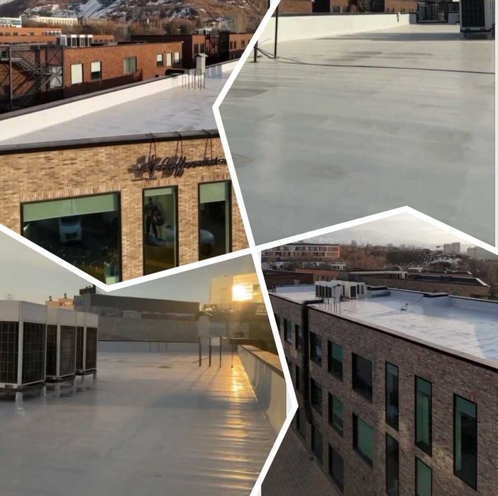 ПВХ мембрана 1,5 мм, армированная. Гидроизоляционный материал.