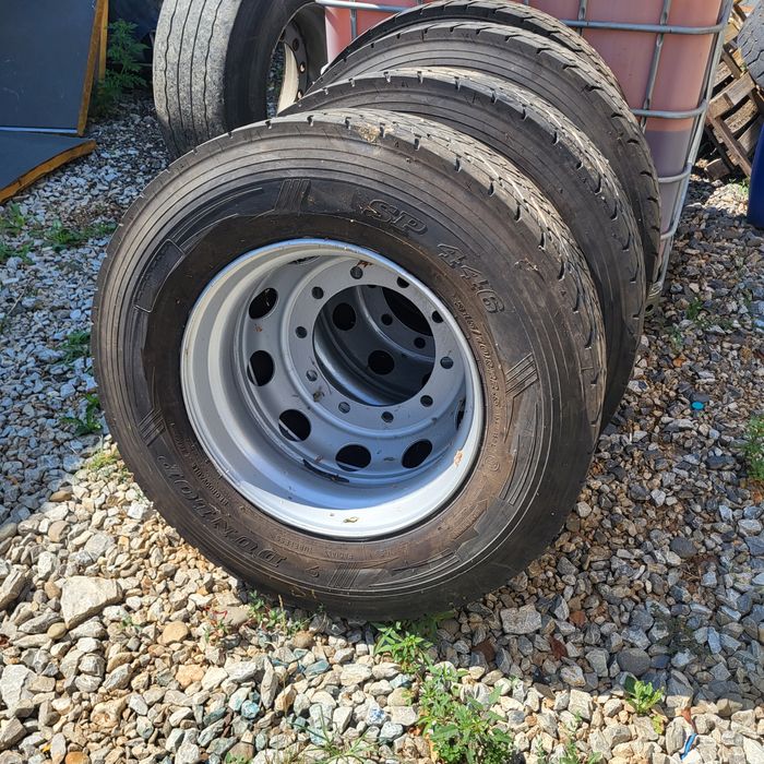Anvelope Cauciucuri roți Dunlop 315 70 22.5 cu jante