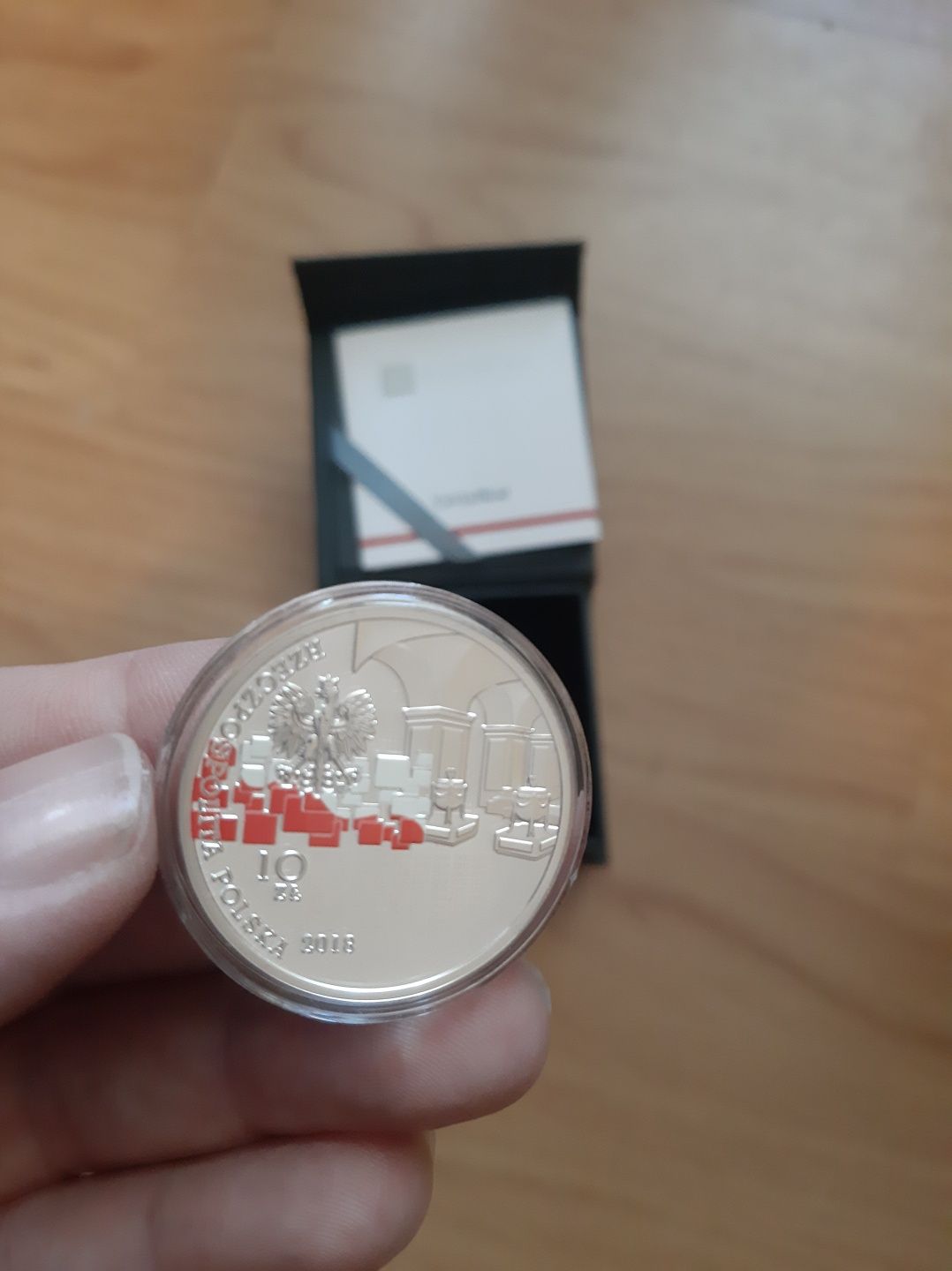 Moneda argint comemorativa Polonia 10 Zloti