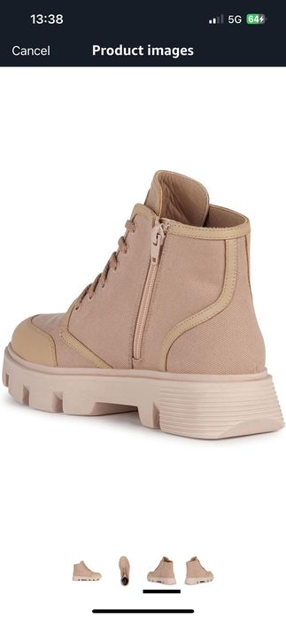 Geox нови размер UK 5,5, европейска-38,5