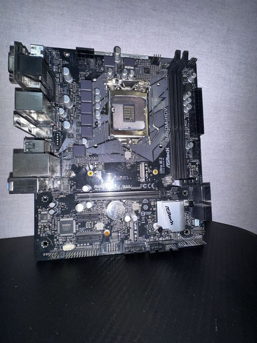 Материнская плата ASRock b460m-hdv LGA1200