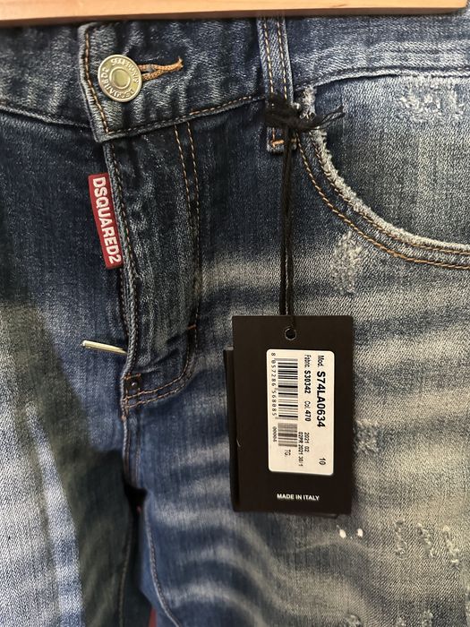 Blugi Dsquared2 NOI Slim Fit