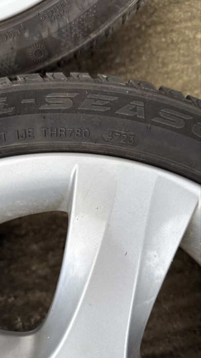 Jante Bmw R17 e90 e87 cauciucuri all season dot 4623