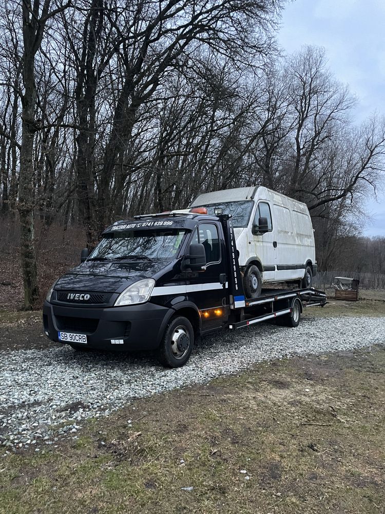Tractari Auto Sibiu Asistenta Rutiera A1 Platforma Transport Utilaje