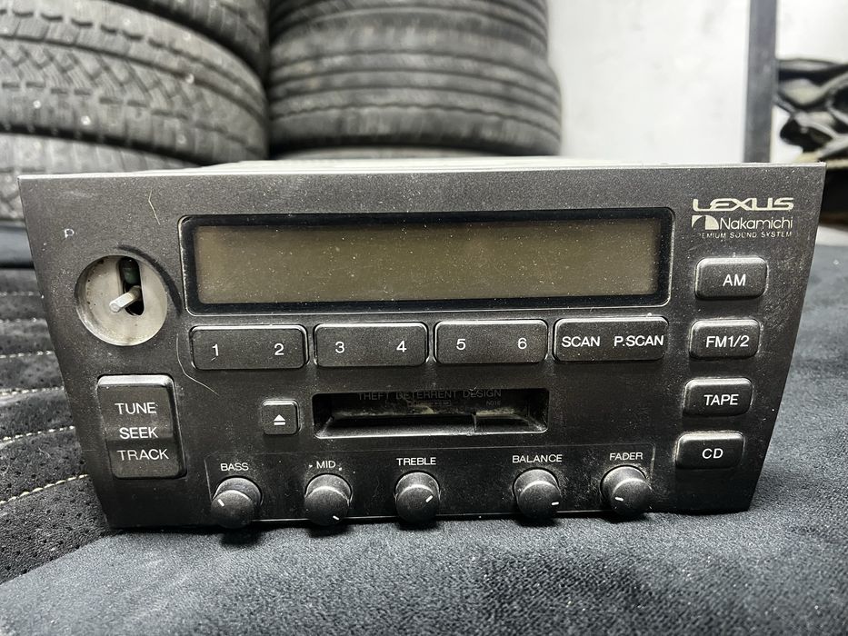 Оригинальная магнитола Lexus GS S160 Nakamichi