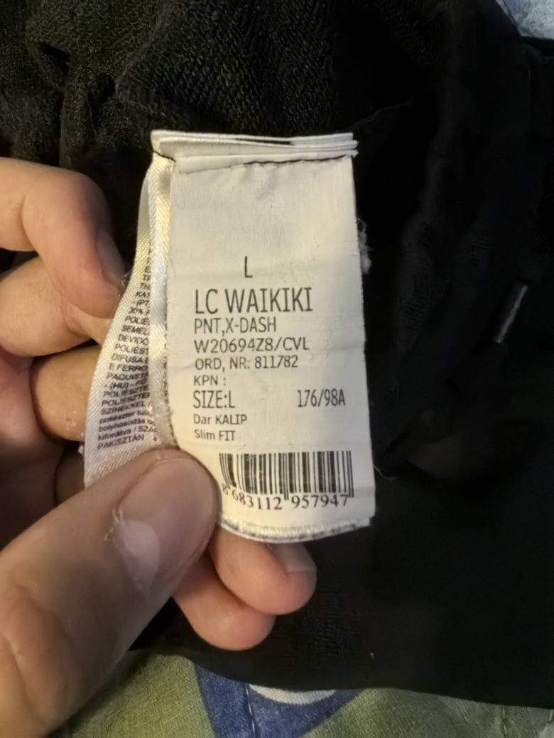 Черен Анцуг Black Tracksuit Bottom