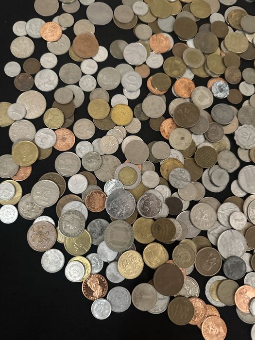 Lot URIAȘ peste 450 Monede Vechi – COLECȚIE EUROPEANĂ UNICĂ!