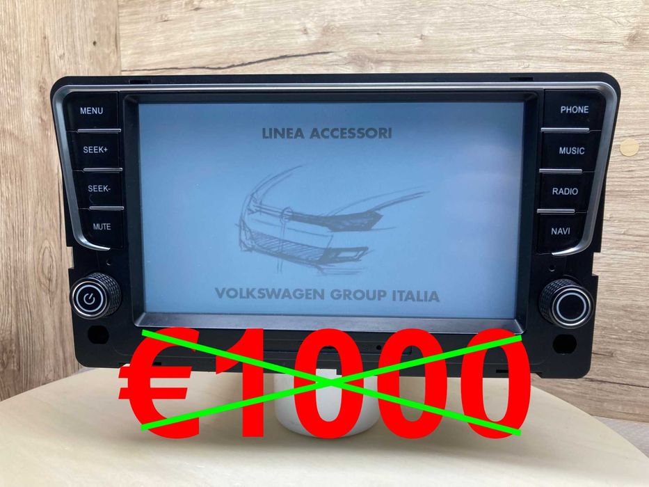 Radio navigatie cd VW Golf 7 VII MIB Discover infotainment MIB2 Media