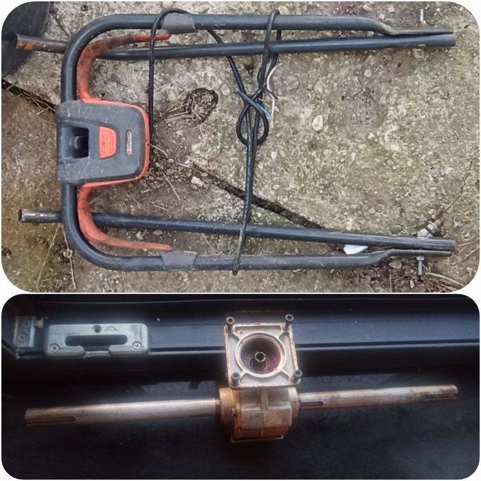 Mini grup mânere cu priza pt motocoasa electrica