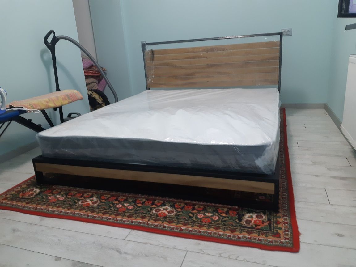 АКЦИЯ. Kravat (ДИАМОНД) кровать металлическая лофт стиле от производит