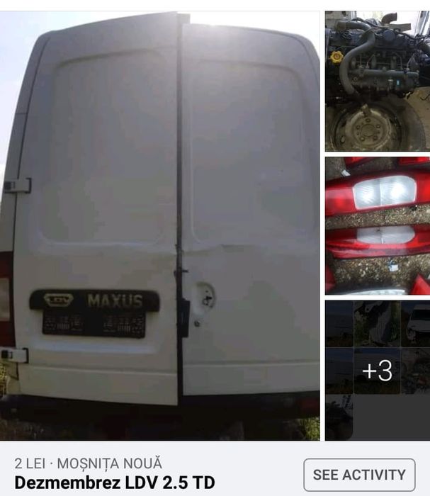 Motor si accesorii ldv maxus