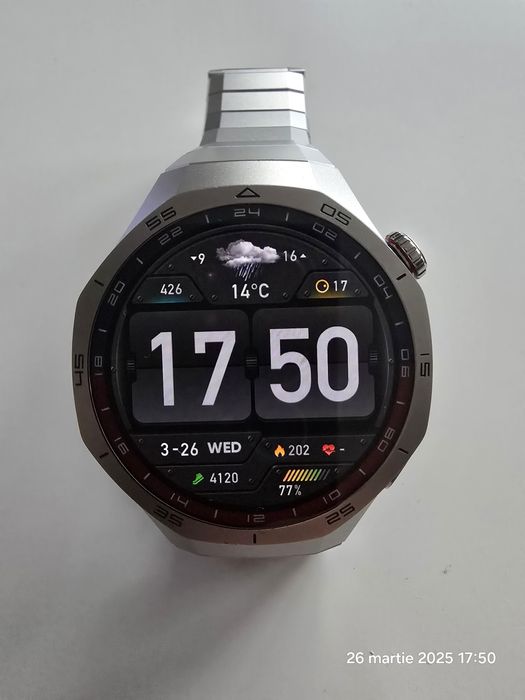 Smartwatch HUAWEI Watch GT 5 Pro Titanium 46mm, GPS, Android/iOS