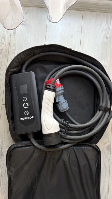 Кабел за зареждане на електромобили BORENOR трифазен