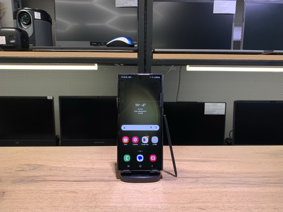 Samsung S23 Ultra, 12/256 GB, Green, хорошее состояние, 10833/А10