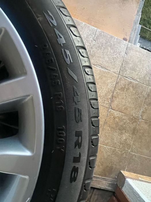 Jante 18 originale Bmw Seria 5 echipate vara
