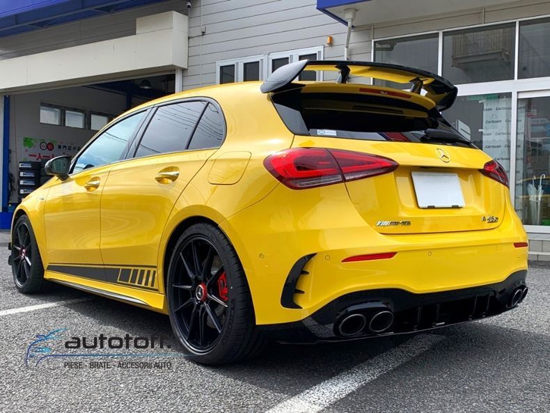 Difuzor bara spate Mercedes W177 Hatchback (2018+) Black Look