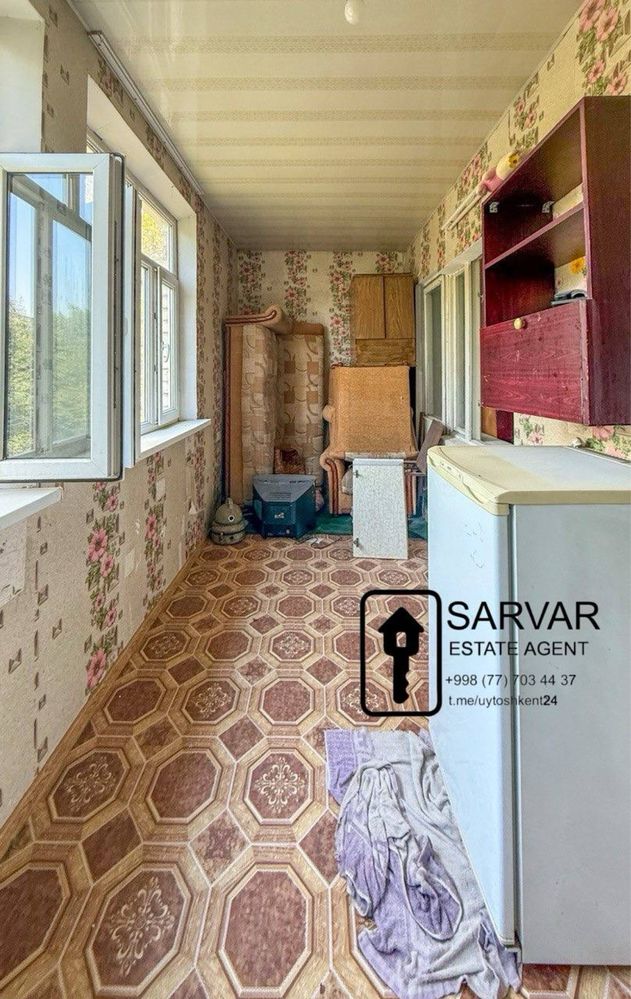 2-комнатная квартира Карасу-1, 60м², 4/5 этаж, 2х6 кирпич