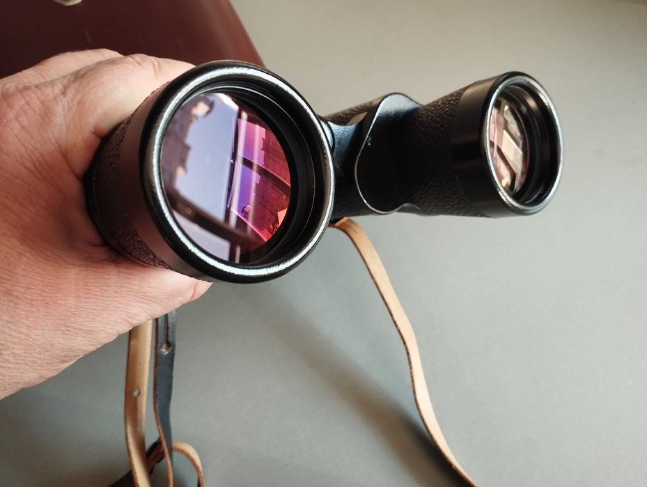 ТОП Немски Бинокъл Carl Zeiss Jena JENOPTEM-MULTI-COATED -10 х 50W-ГДР