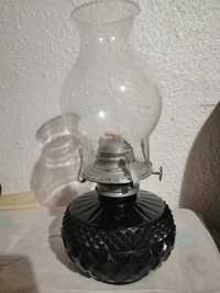 Lampa din cristal noua si cerámica veche Spania