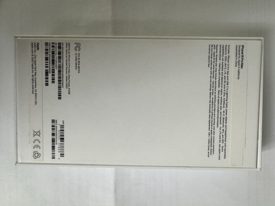 IPhone 14 ProMax 512 GB Deep Purple exceptional