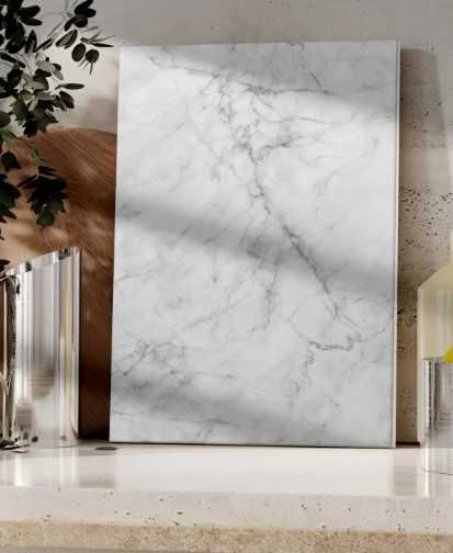 Стъклена дъска с мраморен ефект