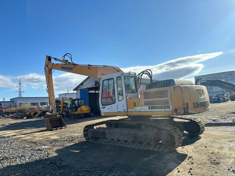 Excavator cu brat lung Liebherr R924 HDSL , 2006, brat 16m.