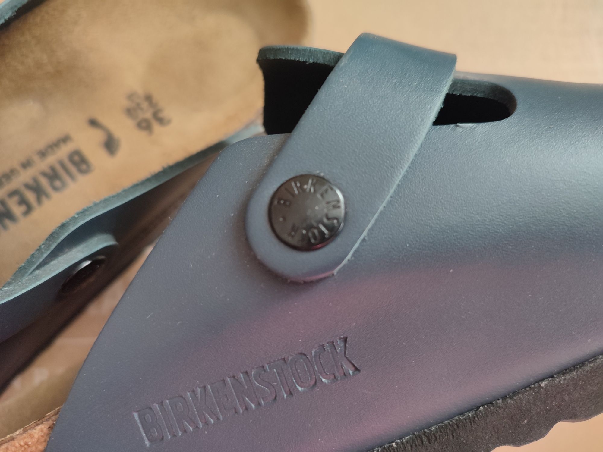 Birkenstock Boston нови чехли 36