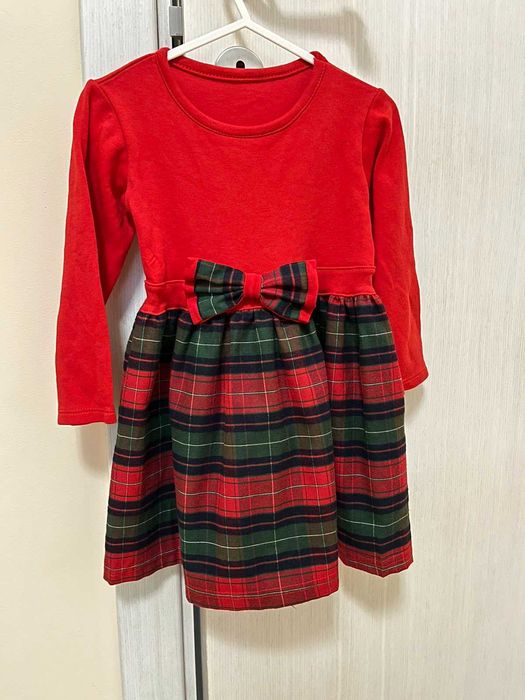 Коледна рокля 2-3 години