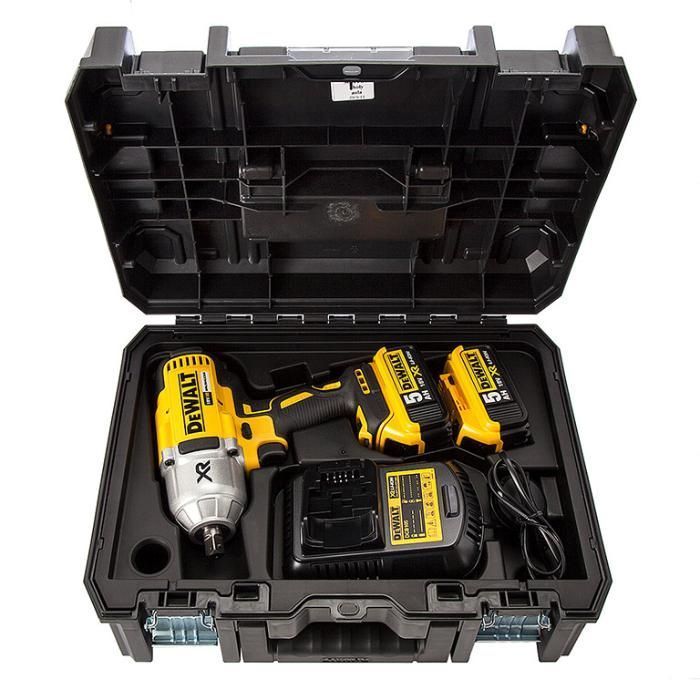 Гайковерт ударен акумулаторен DeWALT DCF899P2, 18V, 5Ah, 950Nm