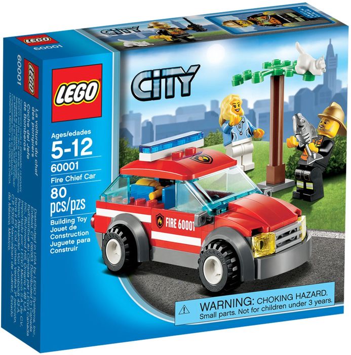 Lego City 60001 - Fire Chief Car (2013)