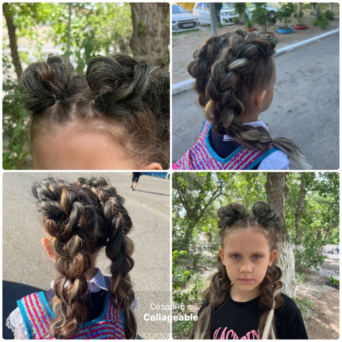 Причёски -укладки - косы- афрокосы
