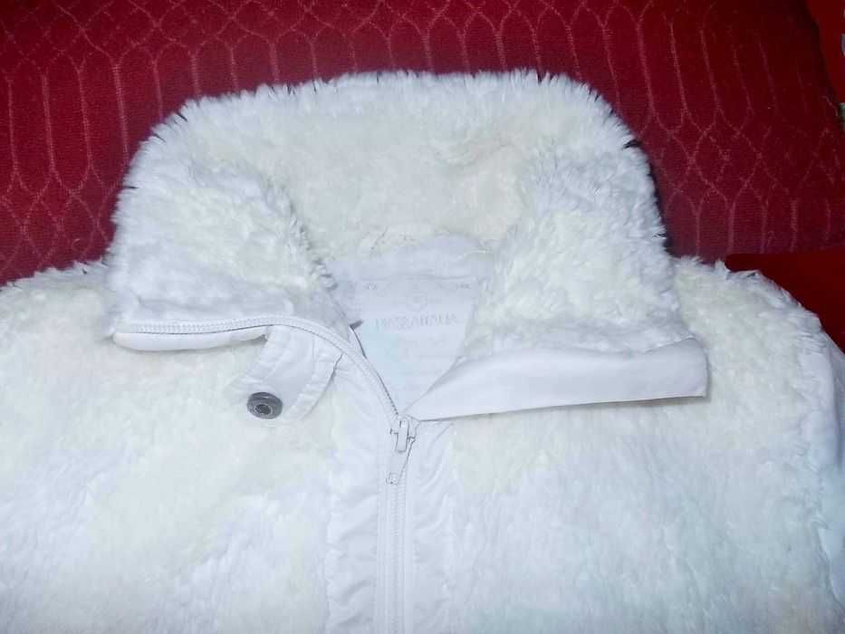 Geaca din fas și blana, model foarte frumos