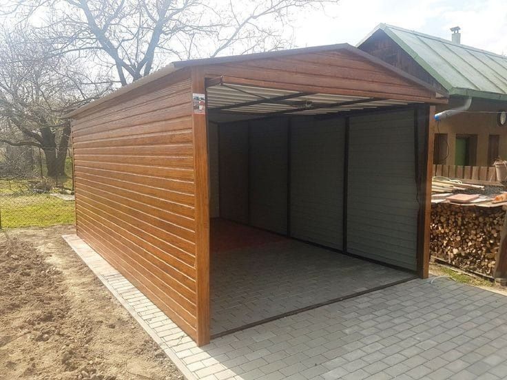 Vin din garajul pe structură metalică