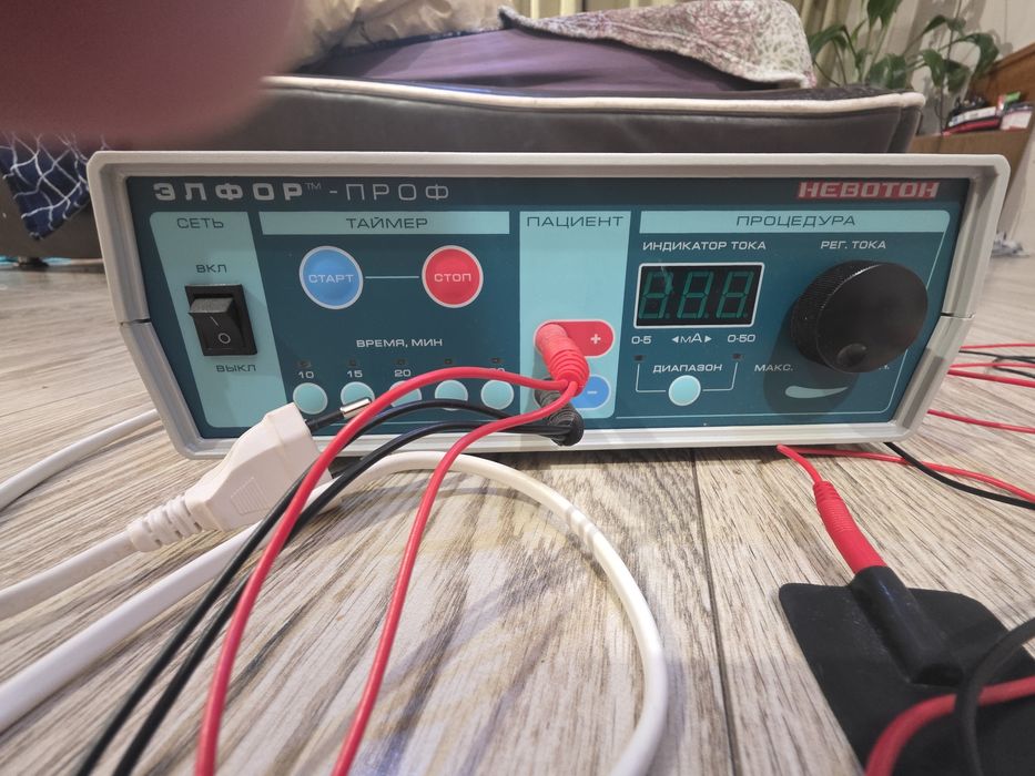 Аппарат НЕВОТОН гальванизация, электрофорез Элфор-Проф