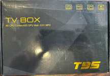Android TV BOX 4GB RAM/64 GB ROM
4X CPU Cortex-A53 GPU Mali - G31 MP2
