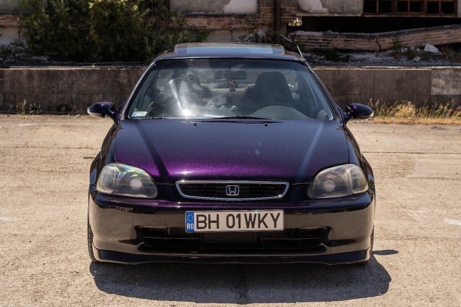 Honda Civic Coupe cu motor H22 în CIV