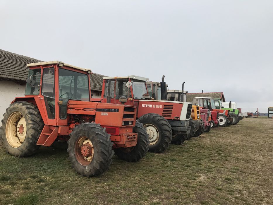 Tractor Steyr 8160 cu instalatie aer comprimat