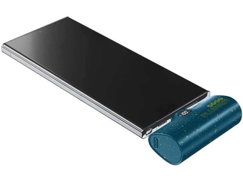 НОВИ! Външна батерия Cellularline Plugger 5000 mAh портативна синя