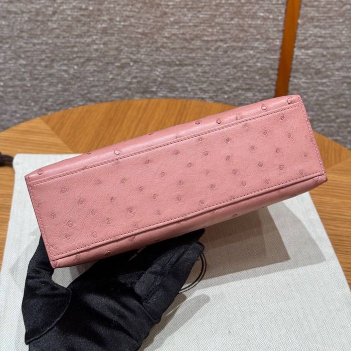 Geanta Hermes Kelly Pochette Ostrich 22