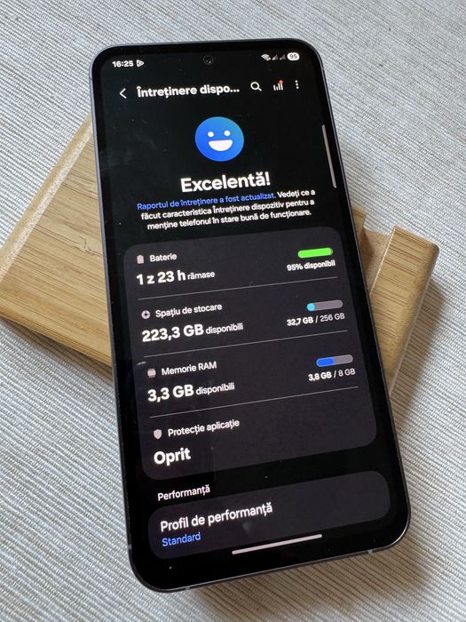 Samsung S23Fe 256Gb impecabil Neverlock ,Ca Nou