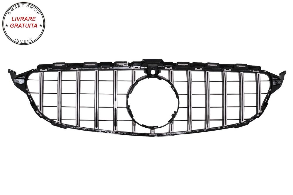 Grila Centrala Mercedes C-Class W205 S205 C205 S205 (2014-2018) GT-R Panamericana - livrare gratuita