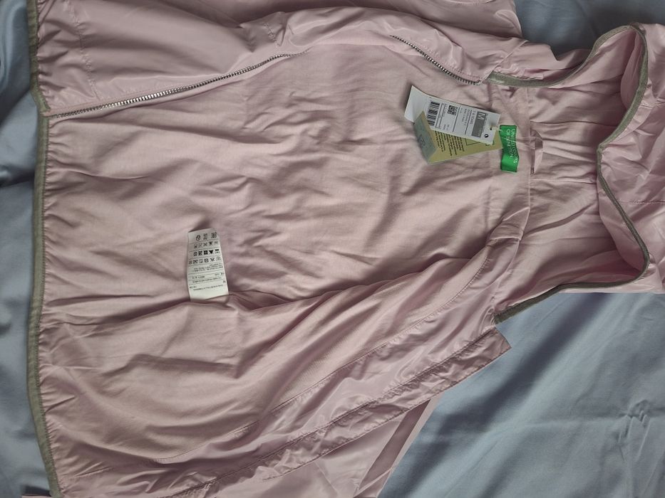 Яке Benetton за момиче 7-8 г., ново