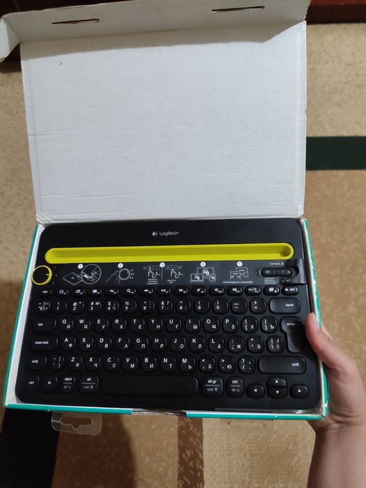 Продаю клавиатуру Logitech K480
Состояние — новая, в коробке.
Многофу